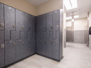 Locker room